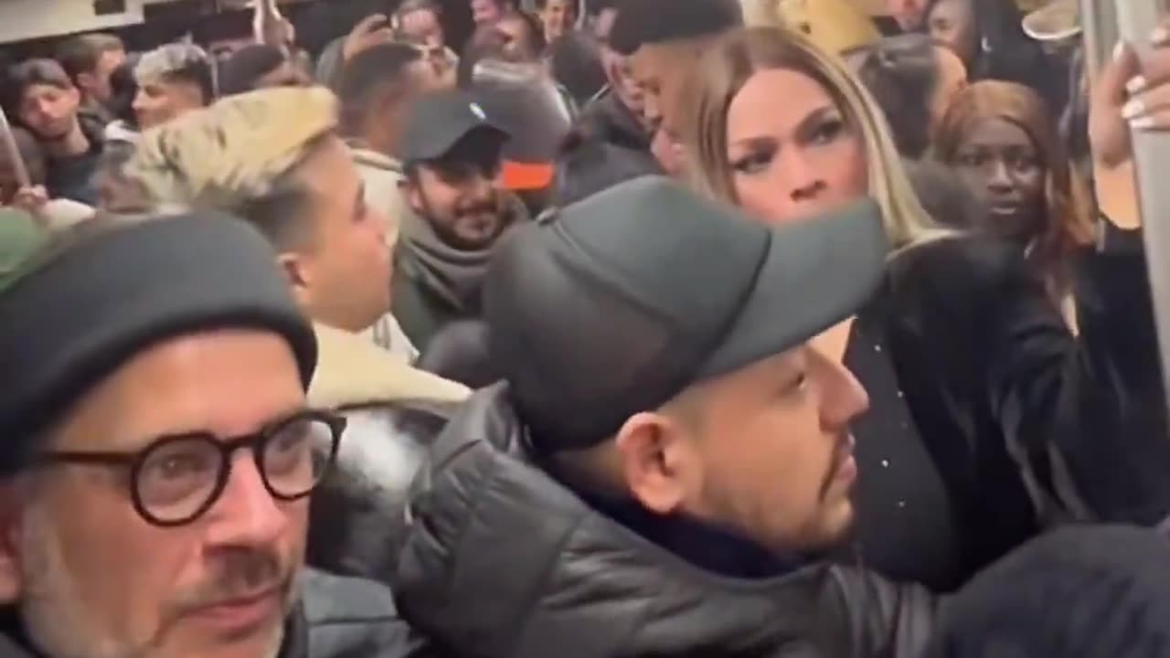 In Paris subway there are no French men but only North Africans.