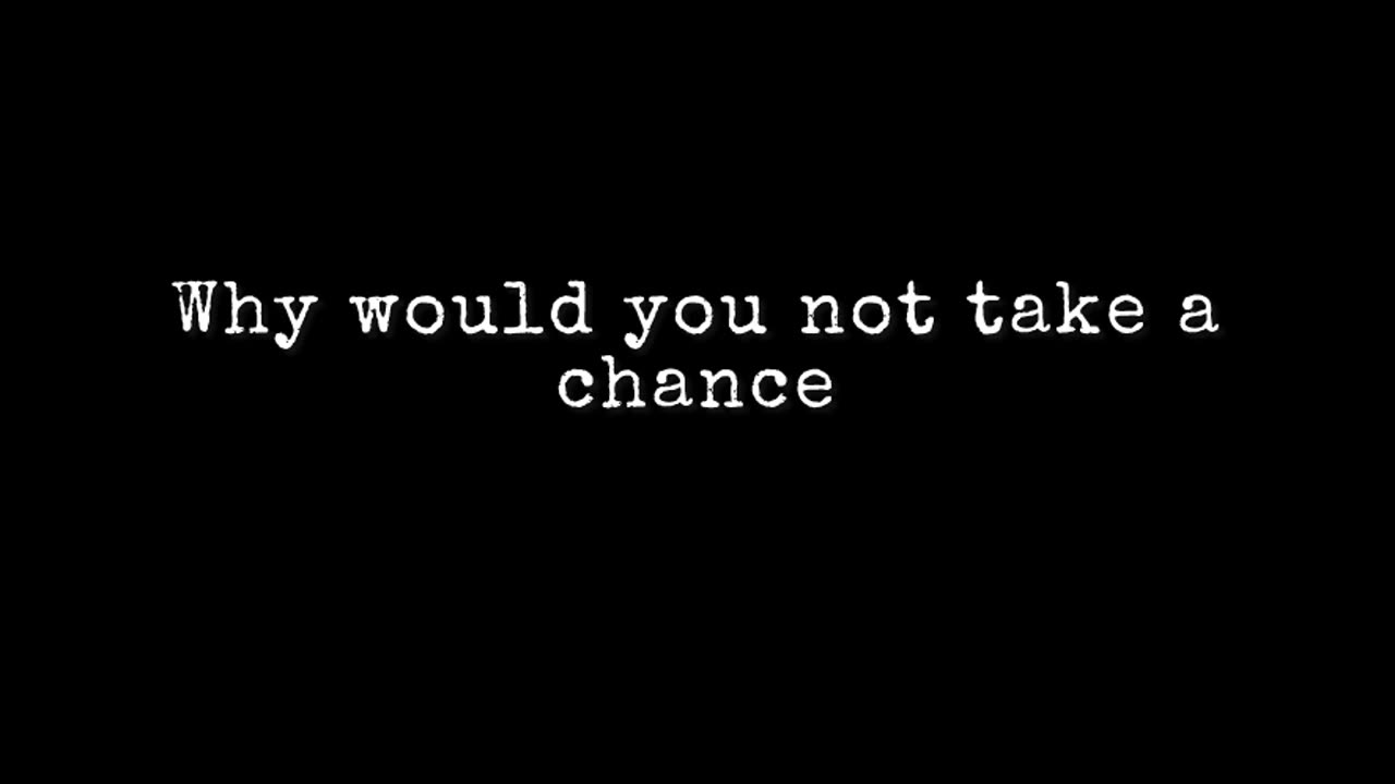 Why would you not ….!