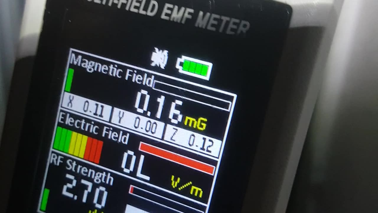 Elektriskt fält extremt högt trots strömmen är bruten!!!