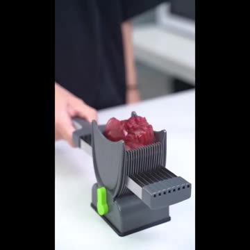 Fresh Meat Slicer Stainless Steel Cleaver Kitchen Knife Manual Meat Cutter