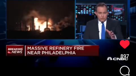 East Coast Largest Gas Refinery Goes Up In Flames