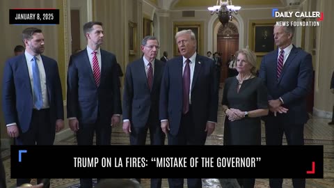 Trump On LA Fires: “Mistake Of The Governor”