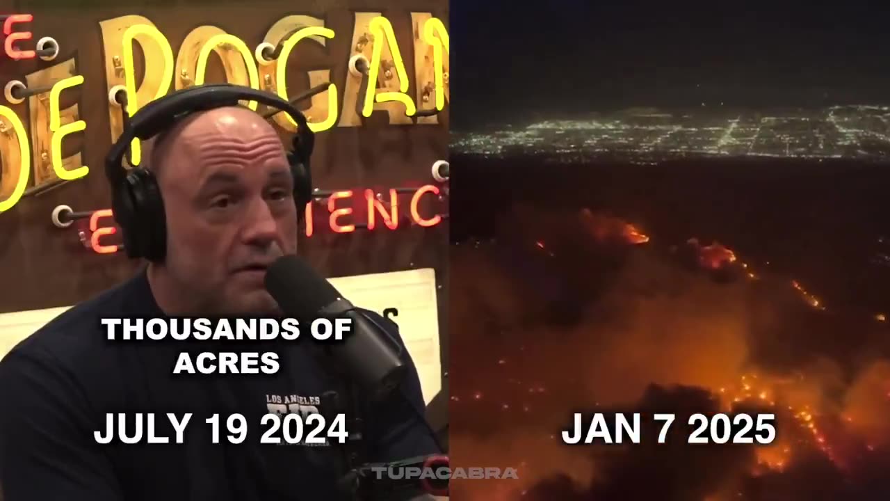 Firefighter Spoke to Joe Rogan in July - Predicted the LA Fires in Detail