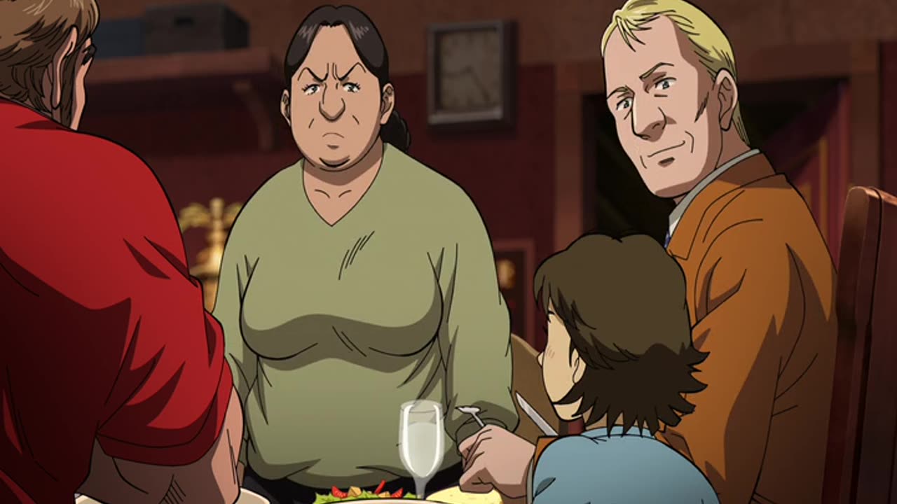 Pluto S01E02 spanking threat
