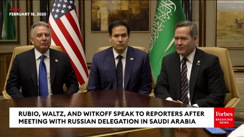 Rubio asked Point Blank: 'Did You Walk Away from the Meeting Convinced the Russians Want Peace?'