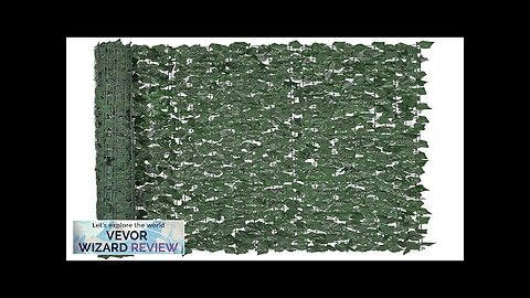 VEVOR Ivy Privacy Fence 59 x 98 in Artificial Green Wall Screen Review