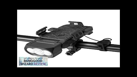 Xmund 4 in 1 500Lm Brightness Bike Headlight 3000mAh Battery IPX6 Waterproof Review