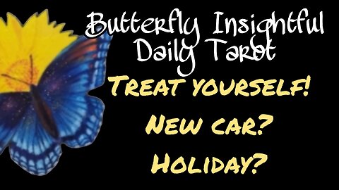 Butterfly Insightful Daily Tarot - New car? Money prioritisation!