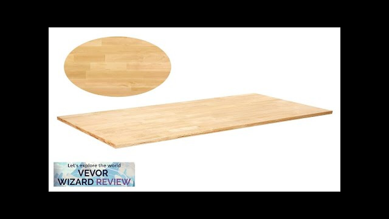 VEVOR Wood Table Top Holds up to 330 lb 59.1" x 29.5" Review