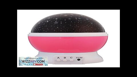 Bakeey Automatic Rotating Starry Sky Projection Lamp Star Moon Colorful Diamond Starlight Review