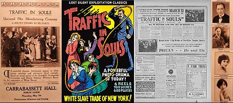 RESCEDULED for SATURDAY! --- "Traffic in Souls" (1913) Universal picture WATCH PARTY!