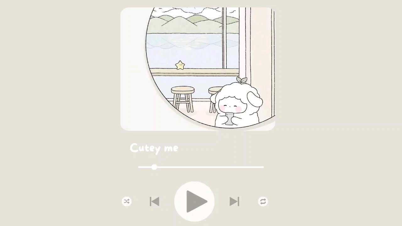 Cute playlist|cutey me 🪄☁️🌱