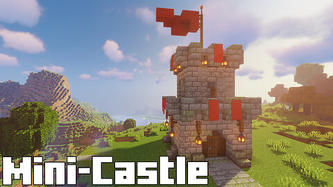 Minecraft Mini Castle - Compact Medieval Build