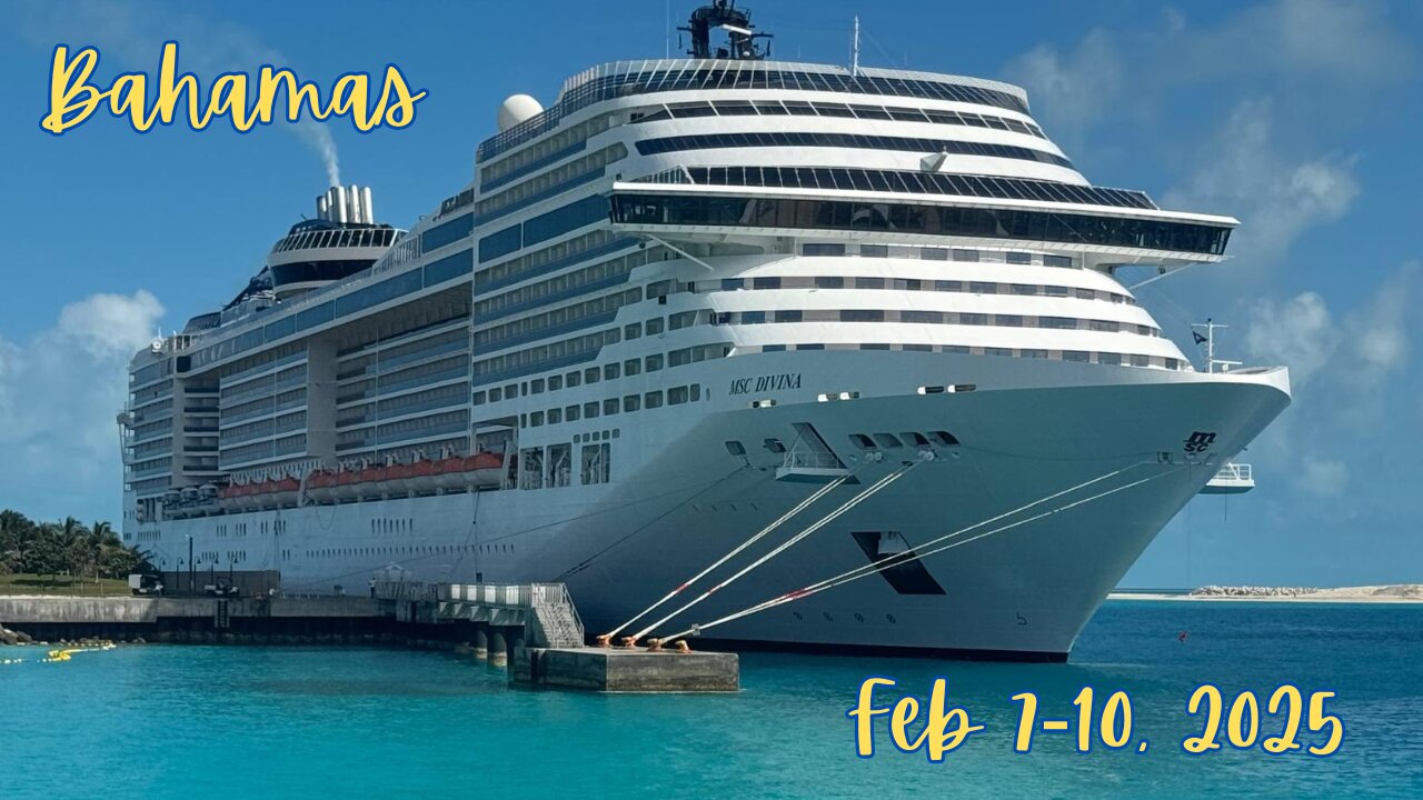 MSC Divina. February 7 to 10 | Bahamas | Ocean Cay