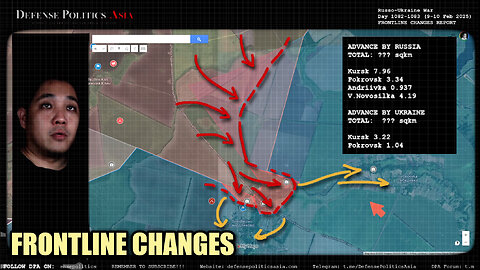 [ Ukraine Frontline Changes ] Ukraine Kursk Offensive = Russian Kursk captures! Andriivka expanded!