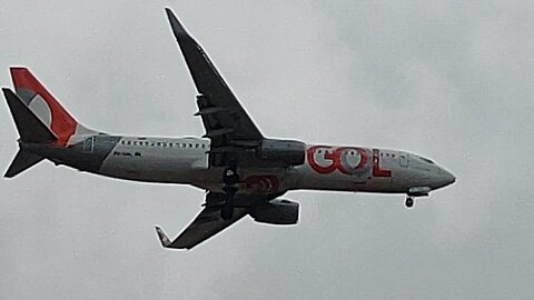 Boeing 737-800 PR-GXC coming from Rio de Janeiro to Fortaleza