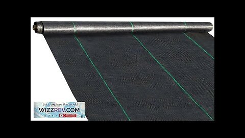 VEVOR 6FTx300FT Premium Weed Barrier Fabric Heavy Duty 3.2OZ Woven Weed Control Review