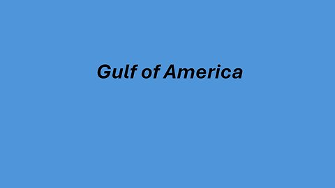 Gulf of America