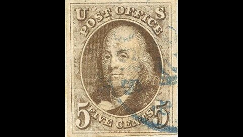 5¢ Benjamin Franklin stamp