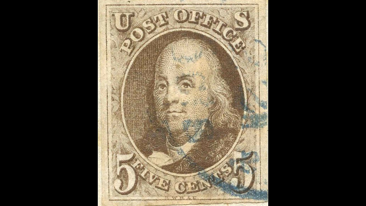 5¢ Benjamin Franklin stamp