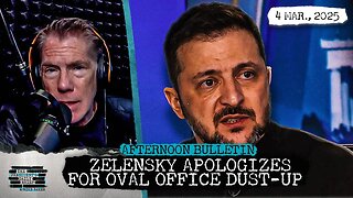 Zelensky Apologizes For Oval Office Dust-Up & Trade War Begins With Canada, Mexico, And China