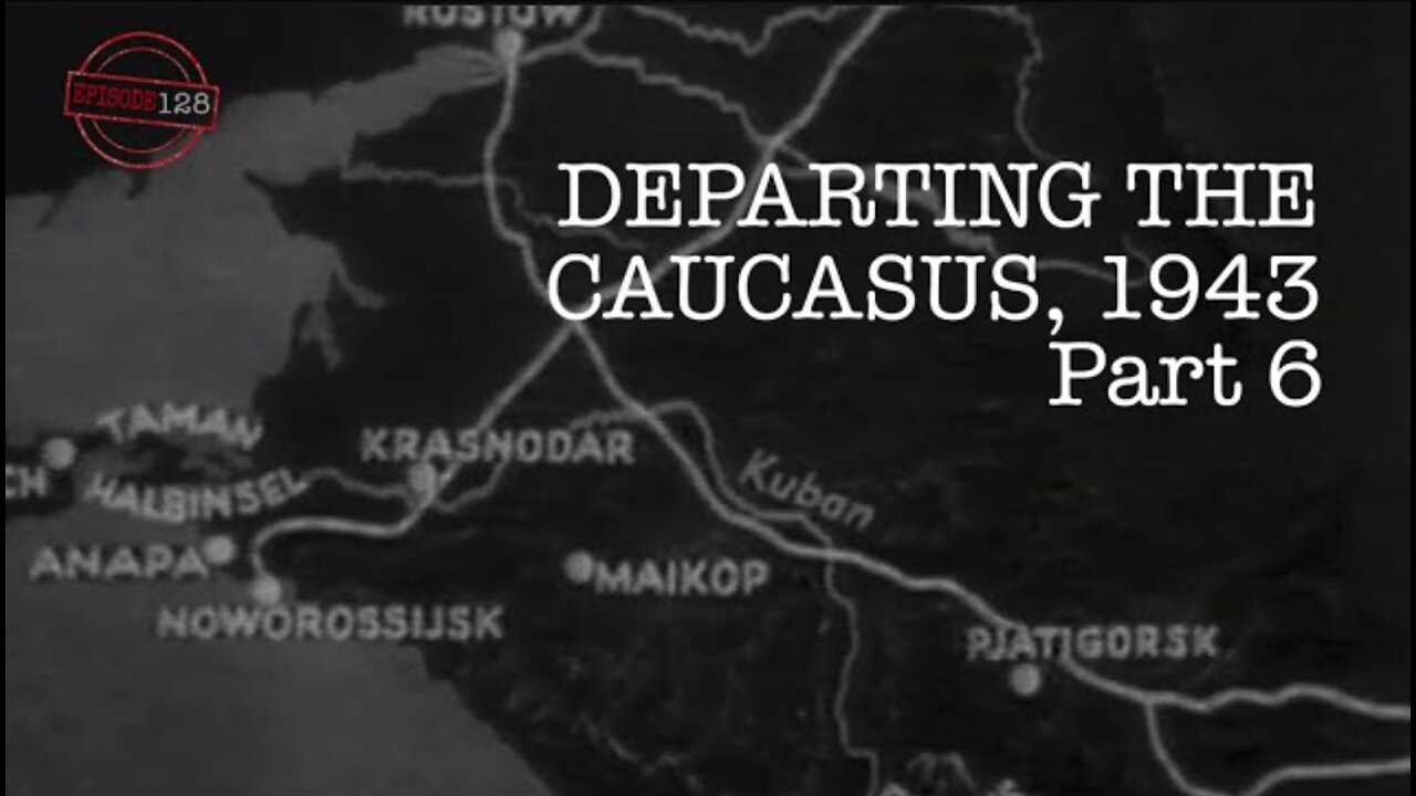 Departing the Caucasus 6, original German soldier's 1943 war diary - Cross of Iron & Taman Peninsula
