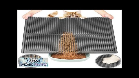 Easy Clean Litter Mat: Waterproof Single Layer Large Cat Litter Trapping Mat Review