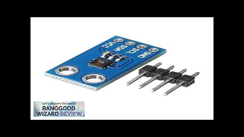 CJMCU-1080 HDC1080 High Precision Temperature And Humidity Sensor Module Review