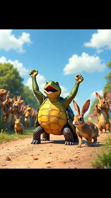 You can learn a lot from the Tortoise and the Hare today