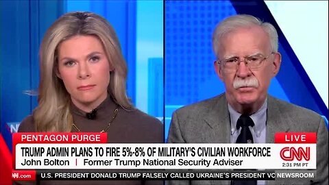 John Bolton: Trump’s Military Firings Send Message That ‘Following Orders’ Is ‘Now in Question’