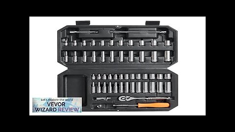 VEVOR Socket Set 1/4 Inch Drive Socket and Ratchet Set 6-Point Socket Review