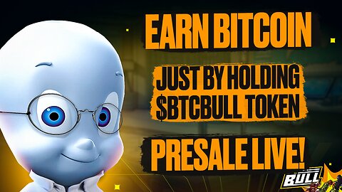 🐂BTC Bull Token ($BTCBULL) - A memecoin that pays you in Bitcoin!💰🔥