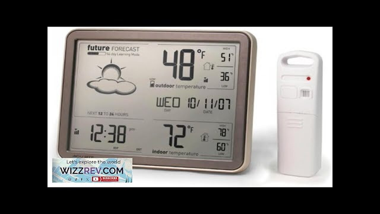 AcuRite 75077A3M Self-Learning Forecast Wireless Weather Station with Large Display Review