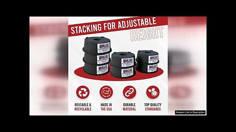 Trailer Jack Block Stand (USA Made Strongest on Market) Tested to 18000 Review