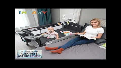 IMBABY Baby Bed Portable Baby Cribs with Diaper Table Baby Nest Double Review