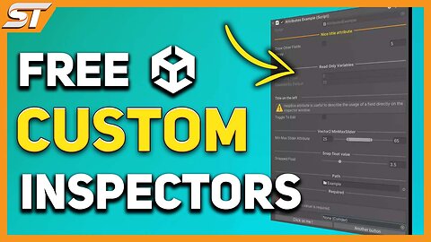 FREE AMAZING Custom Editor ATTRIBUTES (Unity Tools Tutorial)