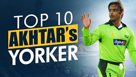 Speed & Destruction Shoaib Akhtar’s 10 Most Dangerous Yorkers #shoaibakhtar #cricket #cricketplayer