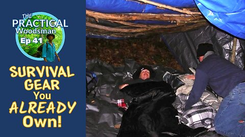 Ep 41: Survive the Wilderness on a Budget: Household Hacks for Bushcraft & Survival! Part 1