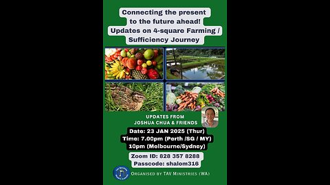 Updates on Four Square farming with Joshua Chua and friends: Part 3 (Joshua Chua).