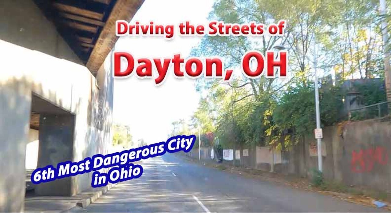Driving Streets of Dayton Oh - Top 6 Most Dangerous City in Ohio