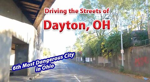 Driving Streets of Dayton Oh - Top 6 Most Dangerous City in Ohio