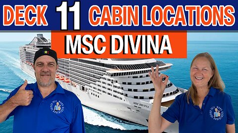 MSC Divina Cabin Deck 11 | Tall Man's Cruise Adventures