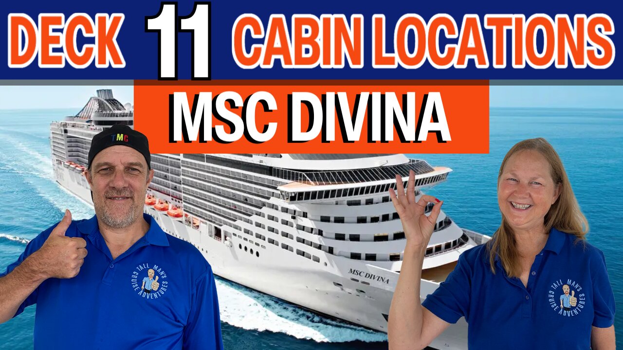 MSC Divina Cabin Deck 11 | Tall Man's Cruise Adventures