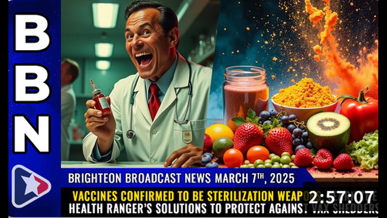 Vaccines CONFIRMED to be sterilization weapons - protect against vax shedders