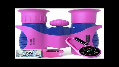 Kids Binoculars Pink 8x21 Girls Gift Age 3-12 Shockproof Compact Binoculars Review