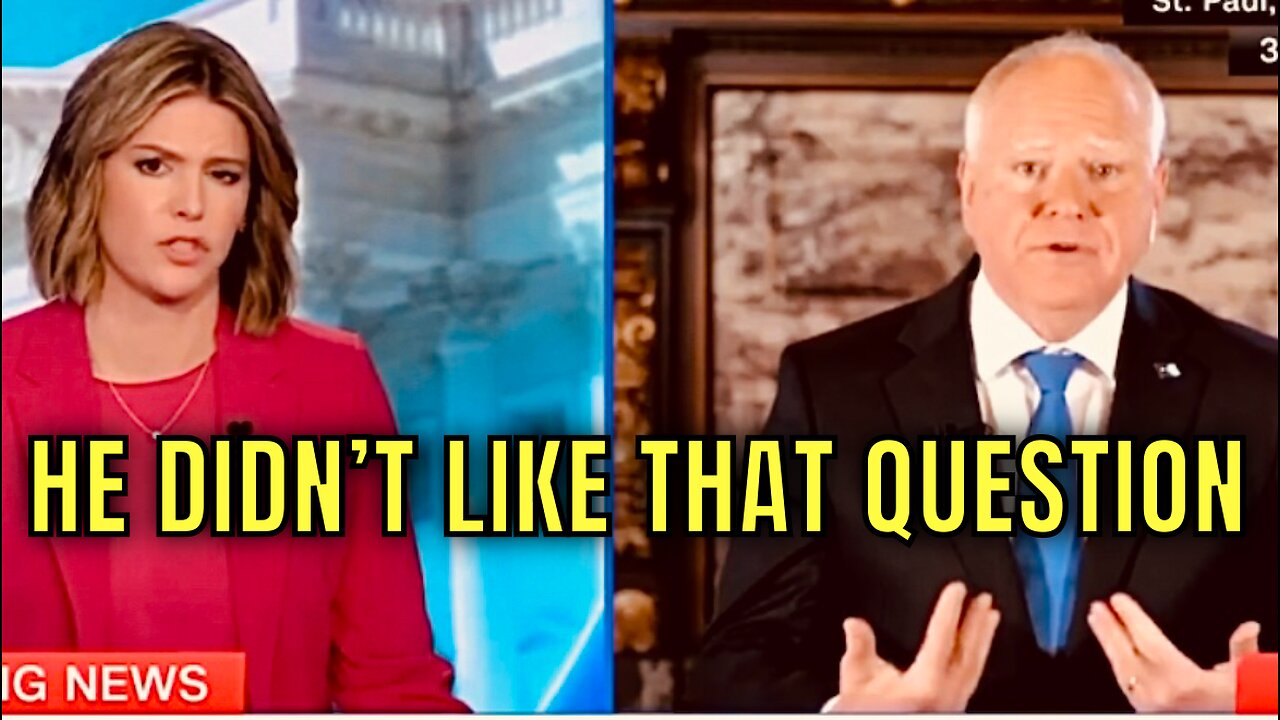 CNN asks Tim Walz “Is Kamala Harris a future leader for the Democratic Party?” 😮