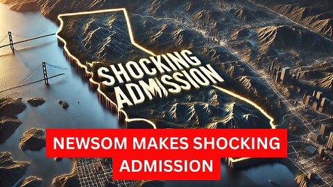 Gov. Gavin Newsom Makes Shocking Admission