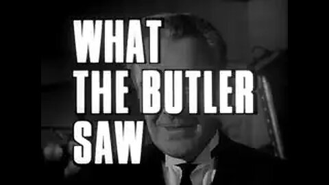 THE AVENGERS "What the Butler Saw" episode 1966