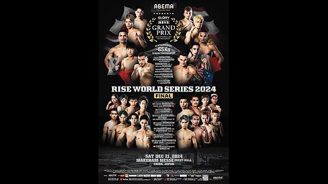 RISE WS FINAL 2024 - Dec 21 2024 - Makuhari Messe Event Hall, Chiba, China