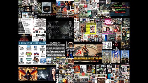 Matrix illusions of choice Satan Jehovah Jesuit blood rituals Allah money political Saturn sun moon
